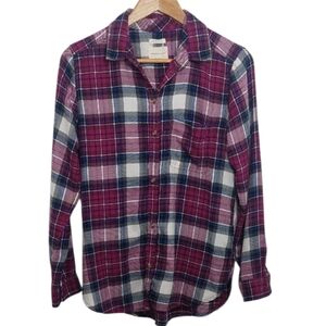 American Eagle Women's Size Small Shirt Button Down Plaid Amazingly Soft